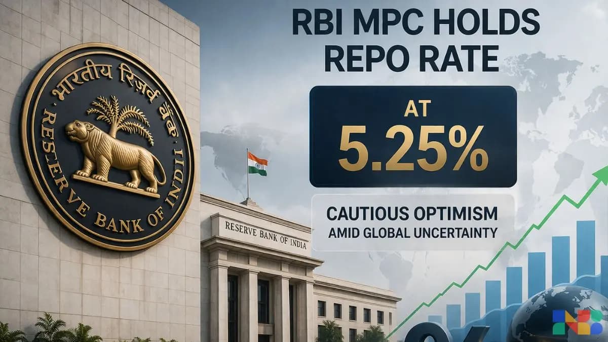 RBI MPC Holds Repo Rate at 5.25%: Cautious Optimism Amid Global Uncertainty