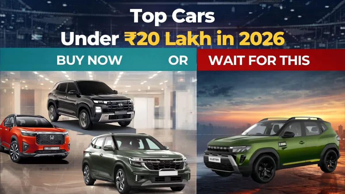 Top 5 cars you should buy in 2026 under ₹20 lakh — or wait for the LEGEND