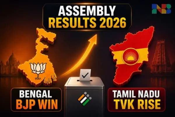 Assembly Election Results 2026: Voters Rewrite Political Story in 5 States..