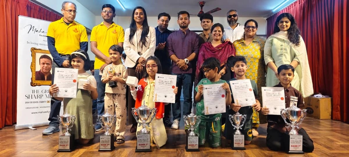 Young Chess Champions Shine at 5th Great Sharp Minds Chess Tournament in Noida
