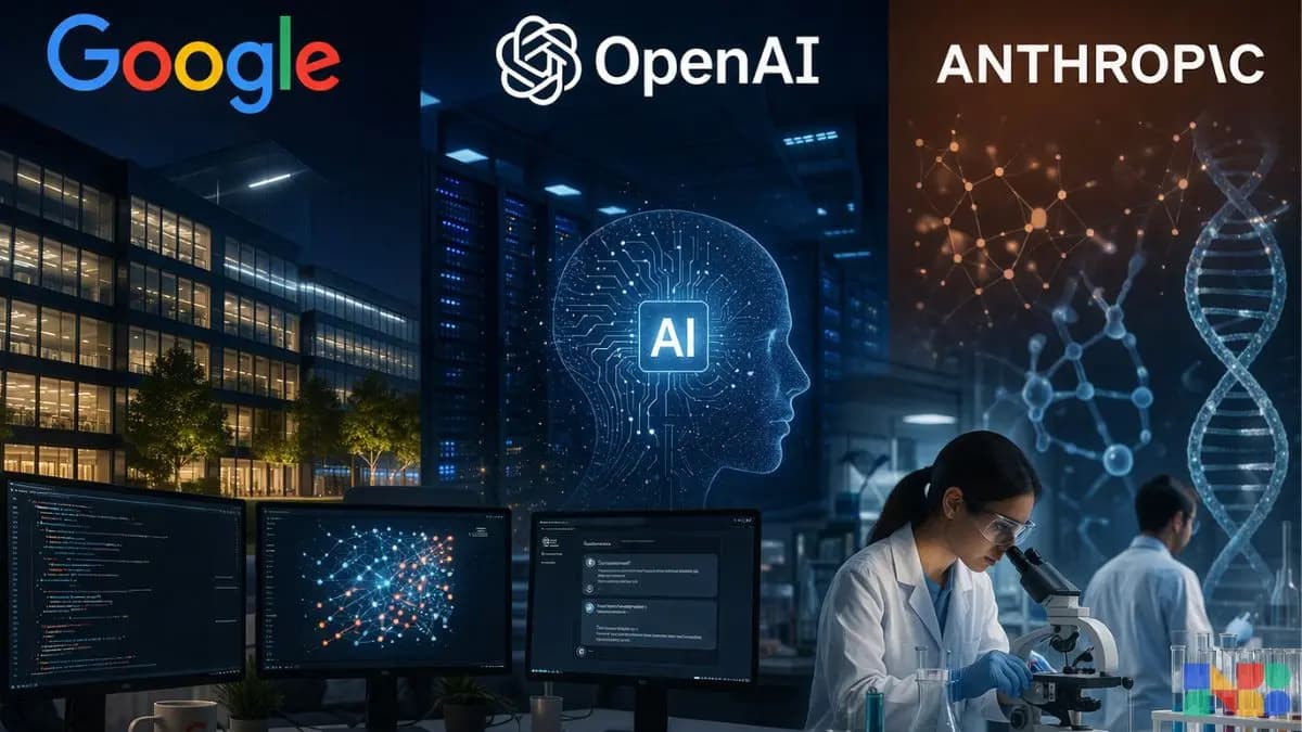 From Open AI to Biotech: Big Moves by Google, OpenAI & Anthropic