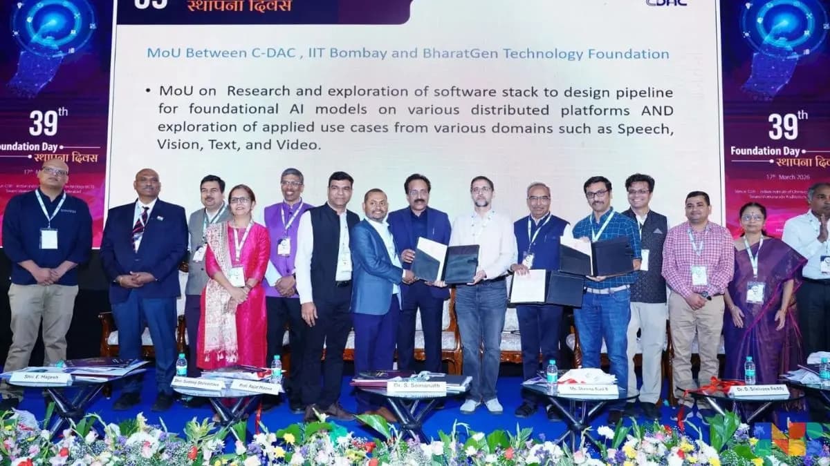 BharatGen Joins Hands with IIT Bombay and C-DAC to Build India’s Own Multilingual AI Ecosystem