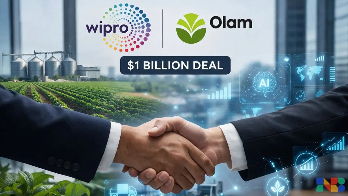 Wipro Bags $1 Billion Deal with Olam Group to Drive AI-Led Transformation Across Agri Value Chain