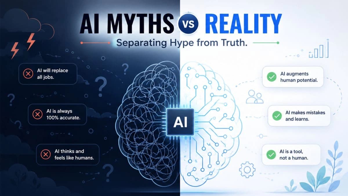 AI Myths vs Reality: What Artificial Intelligence Can & Cannot Do in 2026!