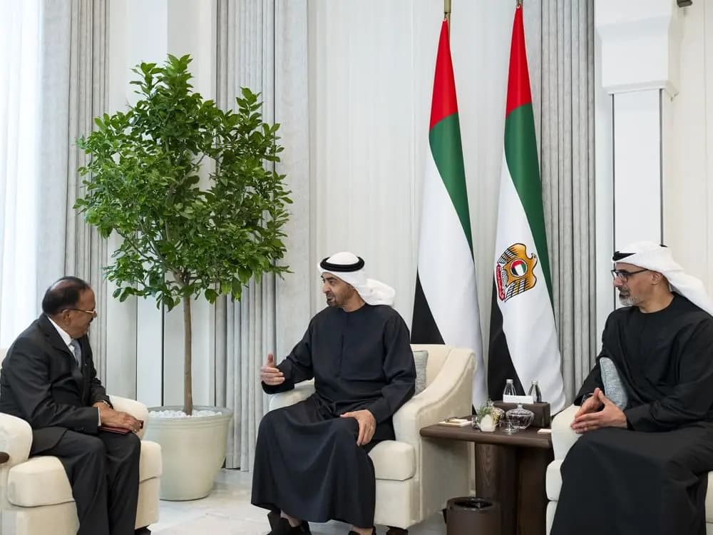 Doval in Abu Dhabi: India's NSA Meets UAE President as West Asia Stays on Edge