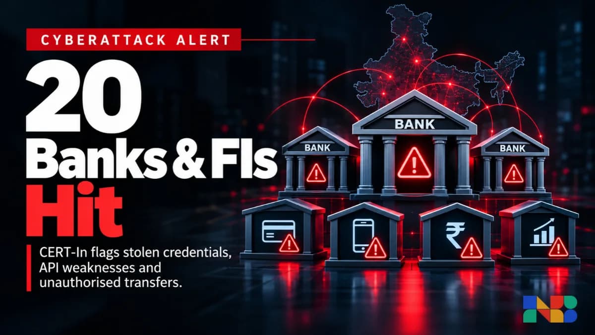 20 Financial Institutions Hit by Cyberattacks; CERT-In Issues Critical API Security Alert