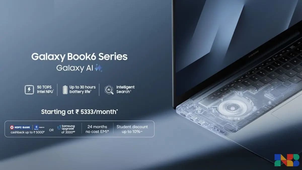 Samsung Galaxy Book 6 Series Launched in India: AI PCs with Intel Core Ultra, RTX 5070