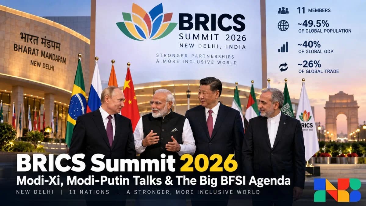BRICS Summit 2026: Digital Payments, NDB Financing, & Agendas