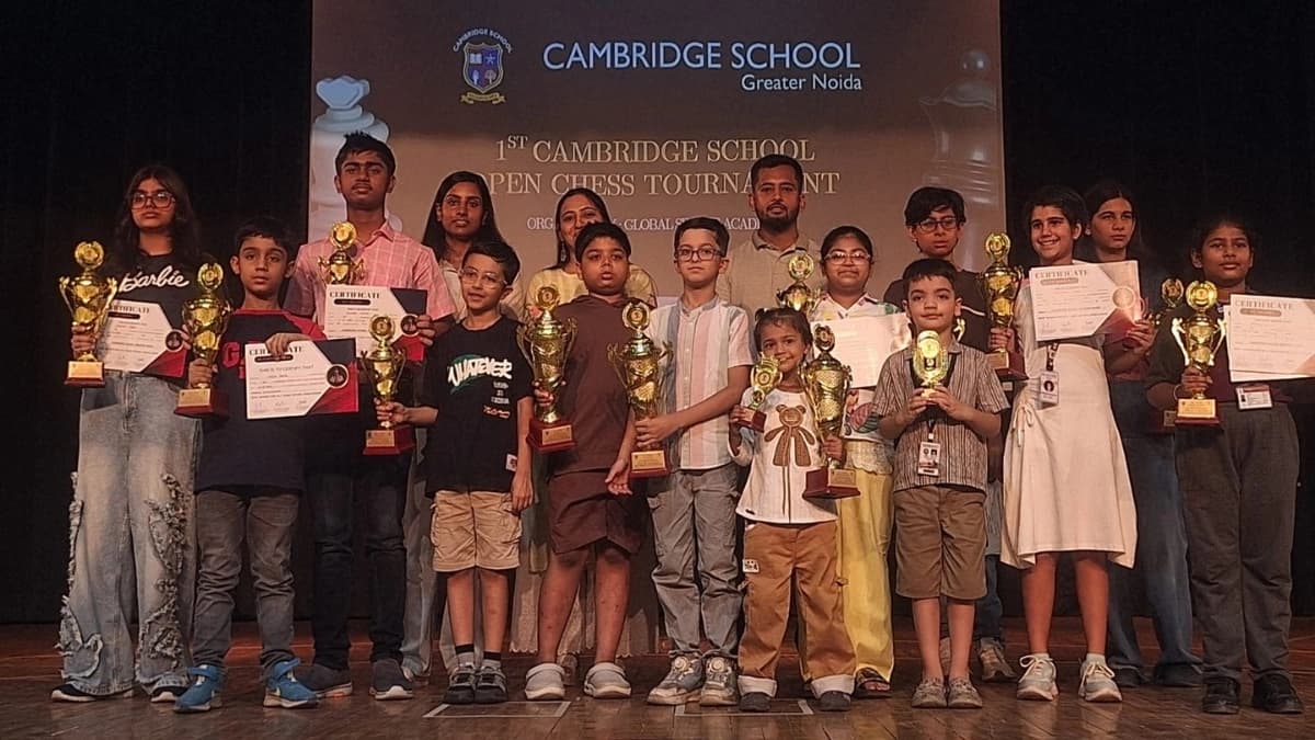 1st Cambridge School Open Chess Tournament 2026 Continues with Spirited Participation on Day 2!