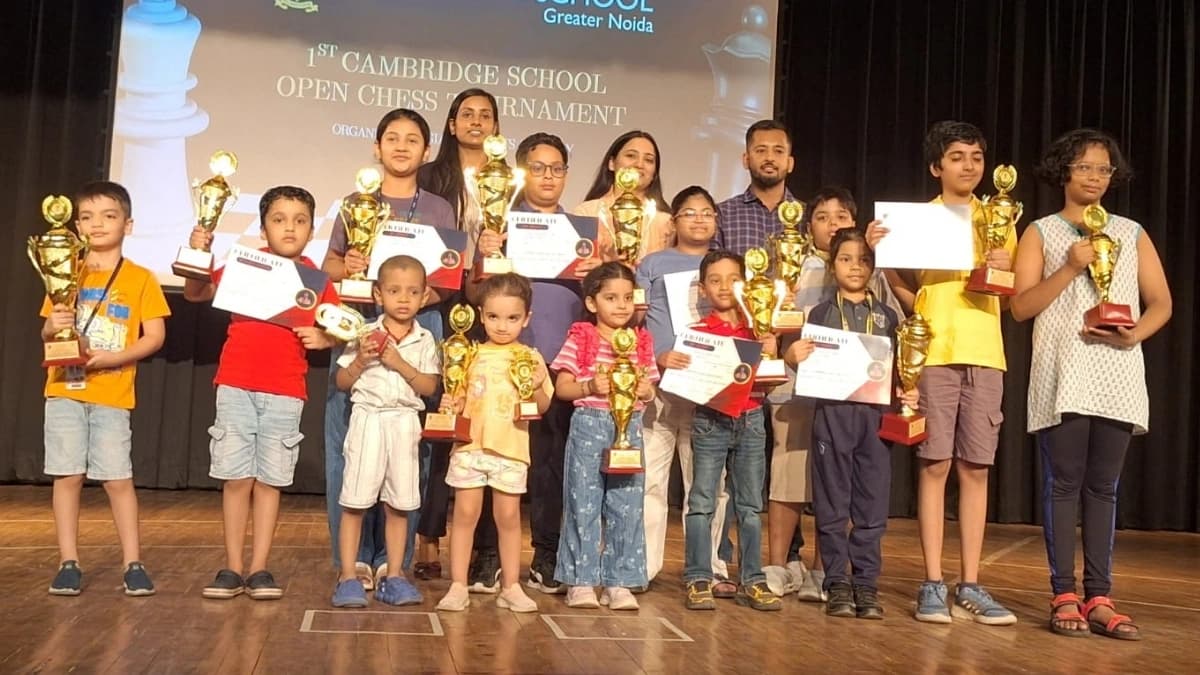 1st Cambridge School Open Chess Tournament 2026 Begins in Greater Noida!