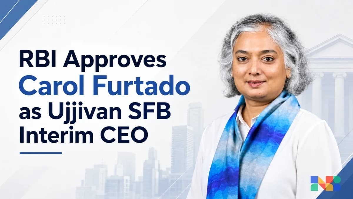 Carol Furtado Named Ujjivan SFB Interim CEO After RBI Nod
