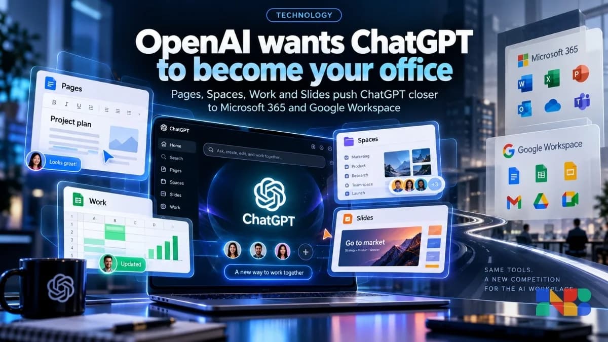 ChatGPT Wants to Replace Word, PowerPoint and Google Docs: Has the AI Office War Begun?