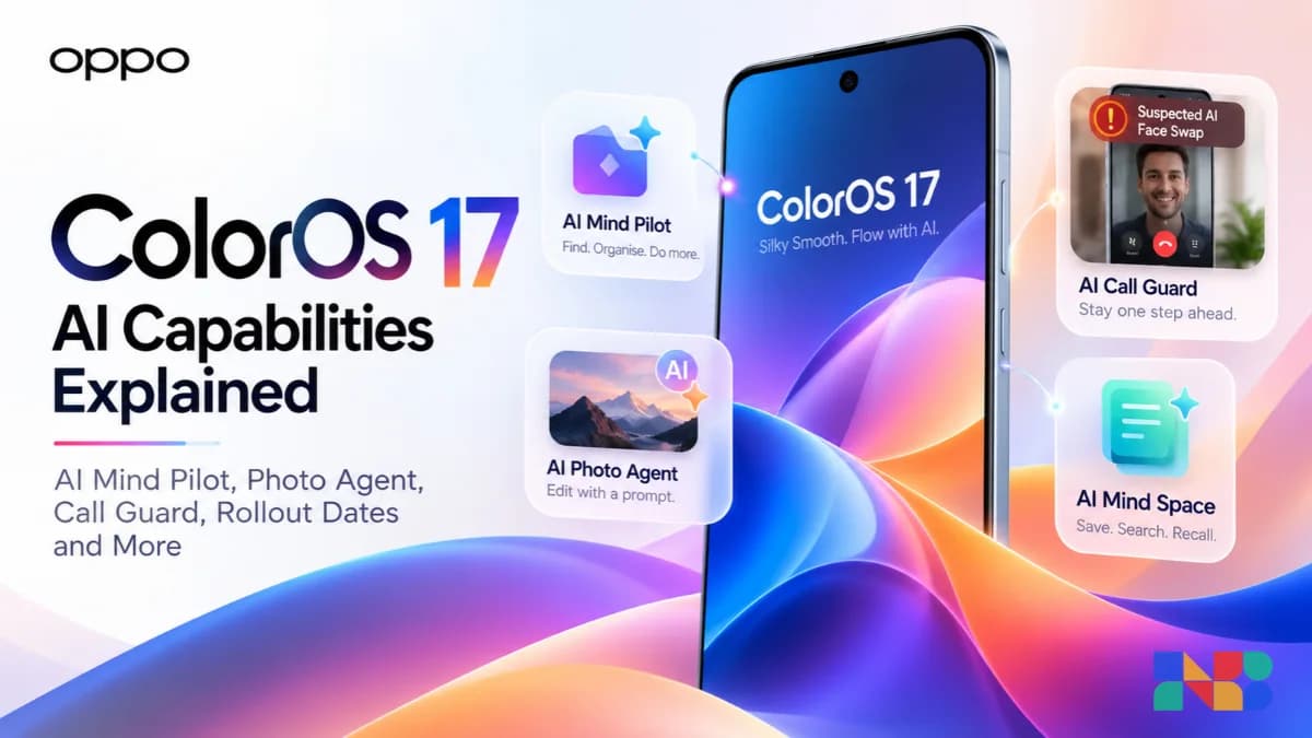 ColorOS 17 AI Capabilties Explained: OPPO’s New AI Mind Pilot, Photo Agent, Rollout Dates & More