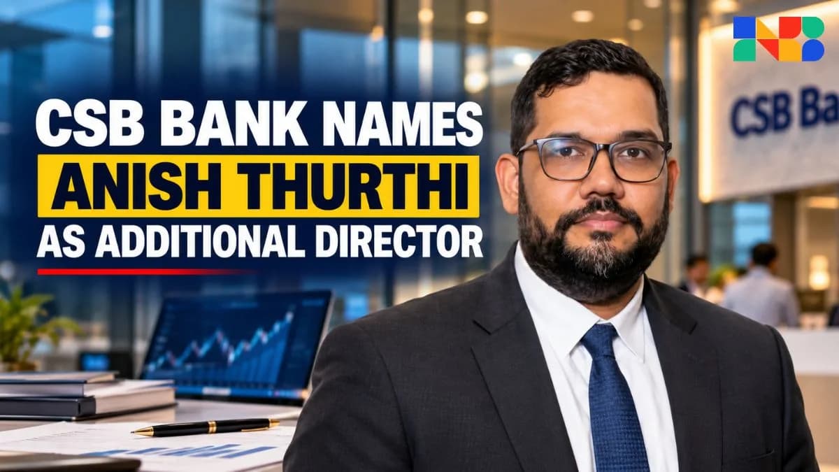 Anish Thurthi CSB Bank Board Shake-Up