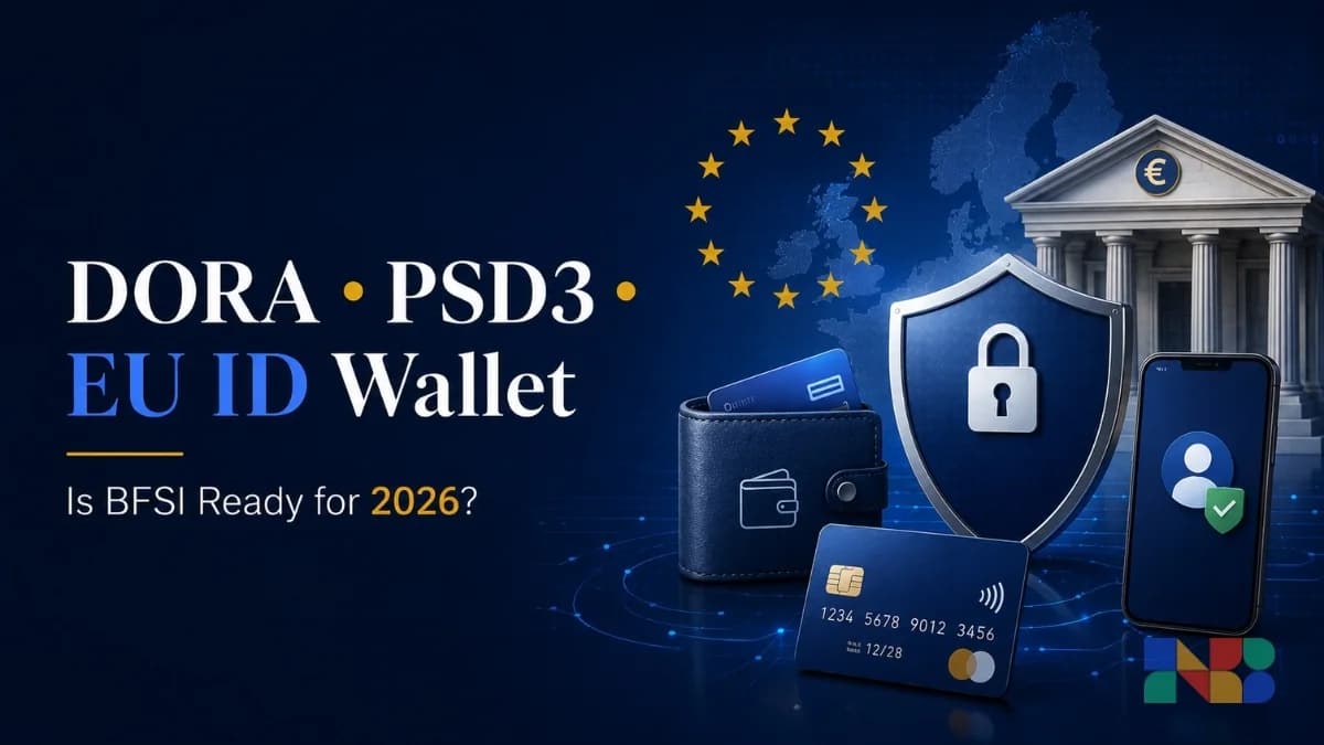 DORA, PSD3 and EU Digital Identity Wallet Deadline: Is the BFSI Sector Ready?