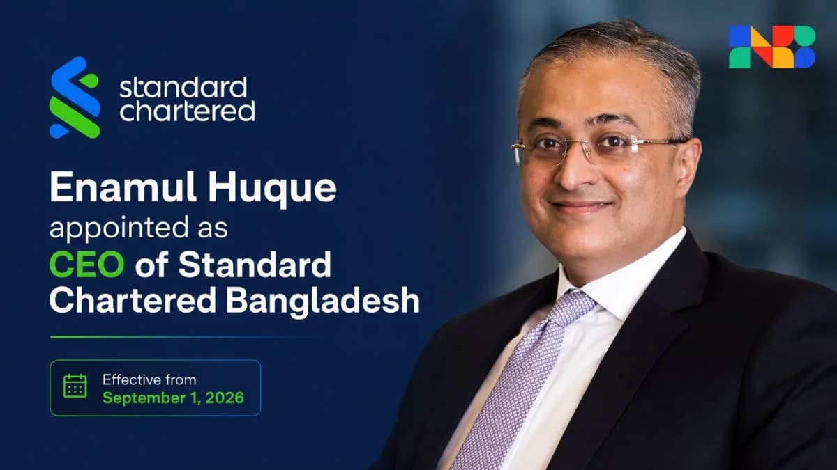 Enamul Huque Appointed CEO of Standard Chartered Bangladesh