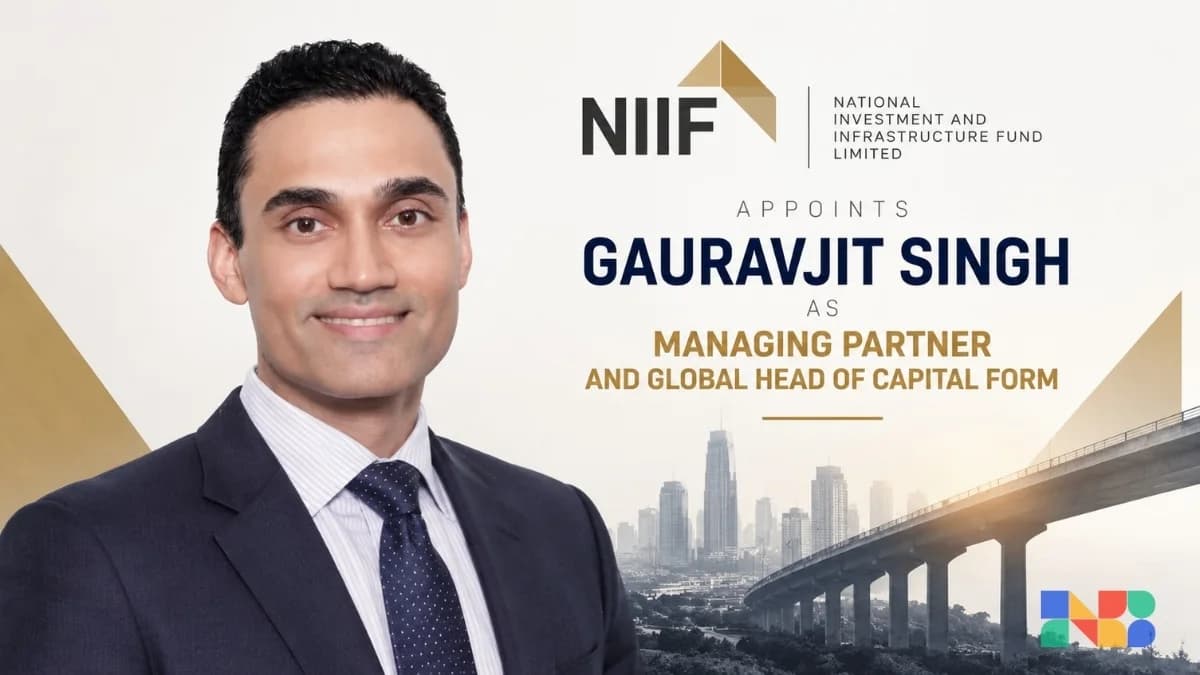 Gauravjit Singh Joins NIIF as Managing Partner: Why the Timing Matters