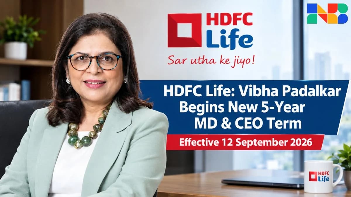 HDFC Life CEO Vibha Padalkar Begins New Term as Q1 Profit Climbs