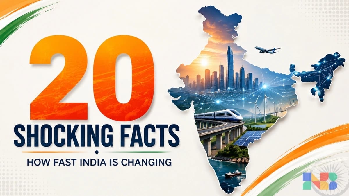 20 Shocking Facts That Show How Fast India Is Changing!