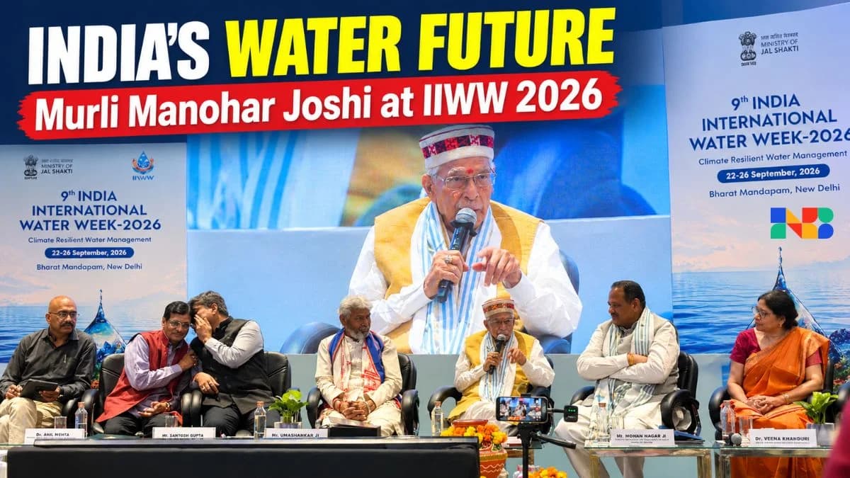 India International Water Week 2026: Grassroots Water Models Challenge Industrial Engineering