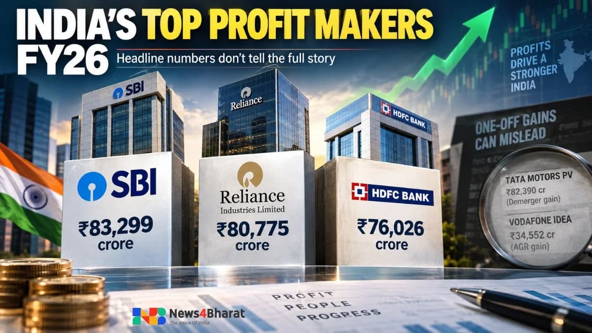 India's Most Profitable Companies FY26: Profit Quality vs. Reported PAT
