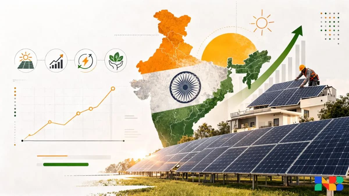 India’s Solar Surge Is Real — But the Next Big Question Is: Can the System Keep Up?