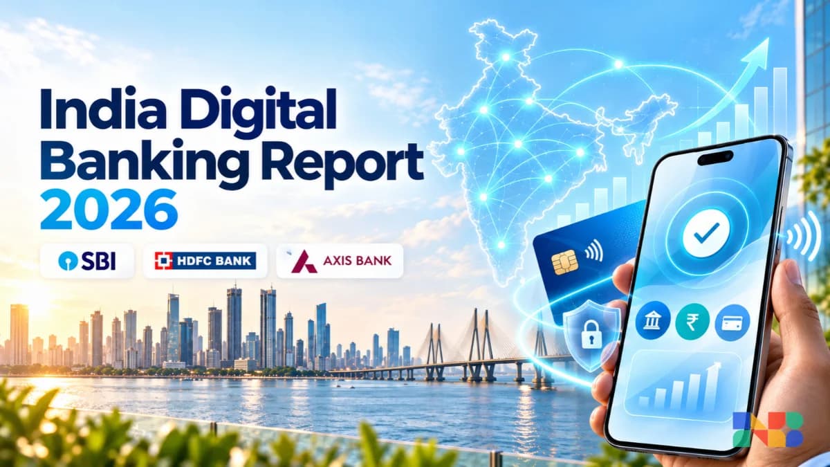 India Digital Banking Report 2026: Top 10 Banks by Users, MAU and Digital Transactions