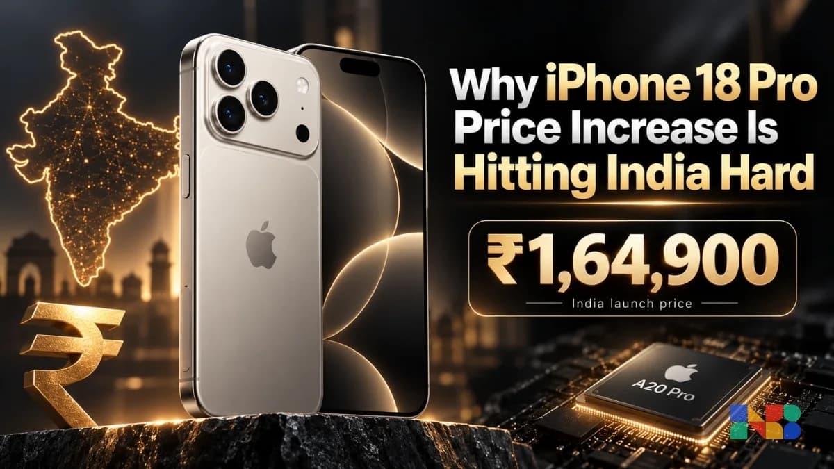 Why iPhone 18 Pro Price Increase Is Hitting India Hard