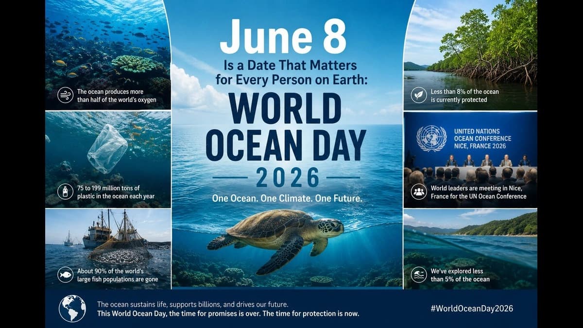 World Ocean Day 2026: Protecting The Water That Protects Us!