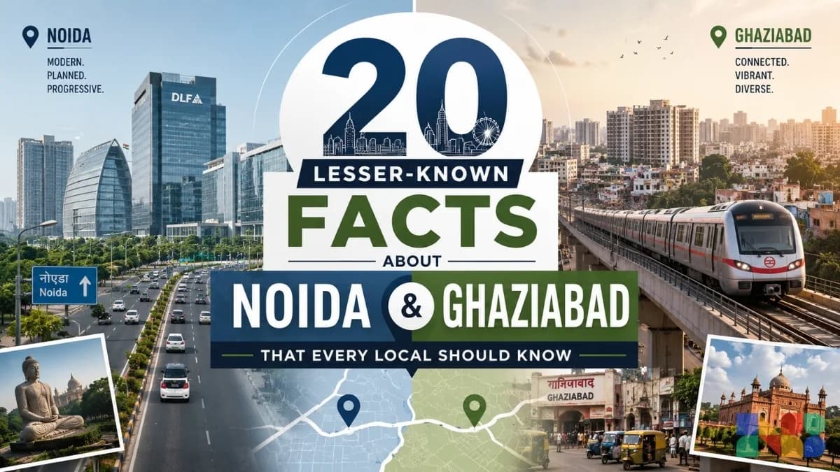 20 Lesser-Known Facts About Noida and Ghaziabad Every Local Should Know