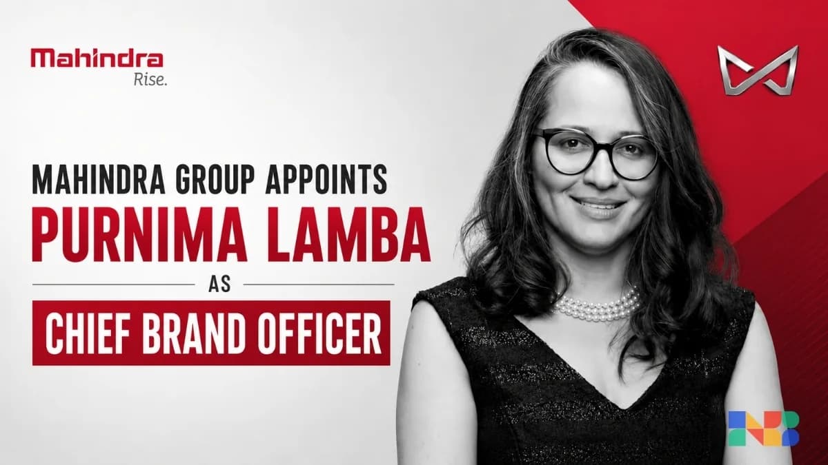 Mahindra Group Names Purnima Lamba as Chief Brand Officer