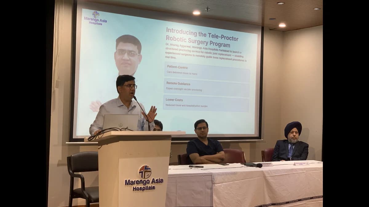 Marengo Asia Hospitals Faridabad Introduces 'Tele-Proctor Robotic Surgery' Program