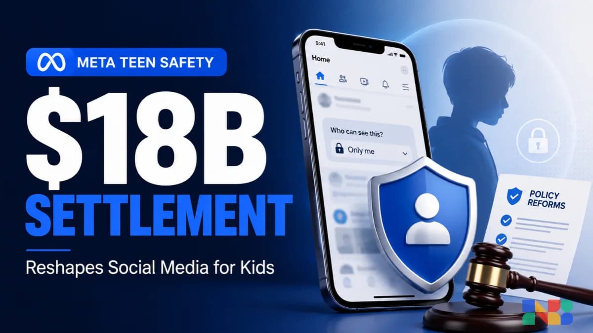 Meta Teen Safety Settlement: $18B Deal Reshapes Social Media for Kids