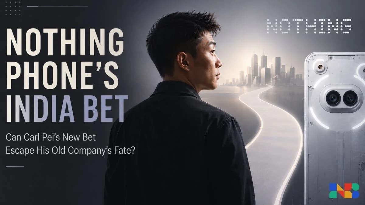 Nothing Phone's India Bet: Can Carl Pei's New Bet Escape His Old Company's Fate?