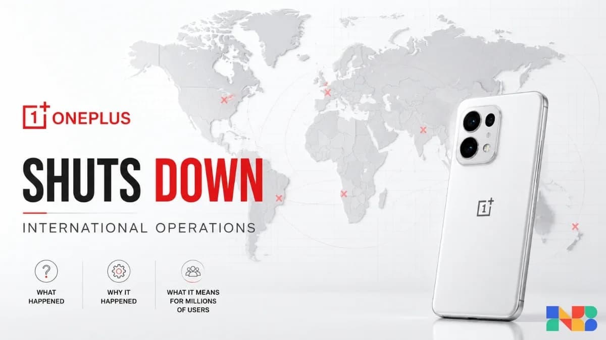 OnePlus announces international shutdown and exits key global markets