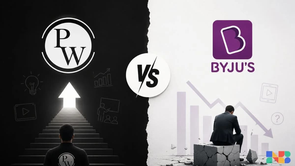 Physics Wallah vs Byju's: What Turned India's Biggest EdTech Success Story Into a Tale of Two Companies?