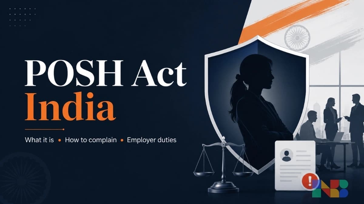 A Safe Workplace Is a Legal Right: What Every Employee Should Know About the POSH Act!