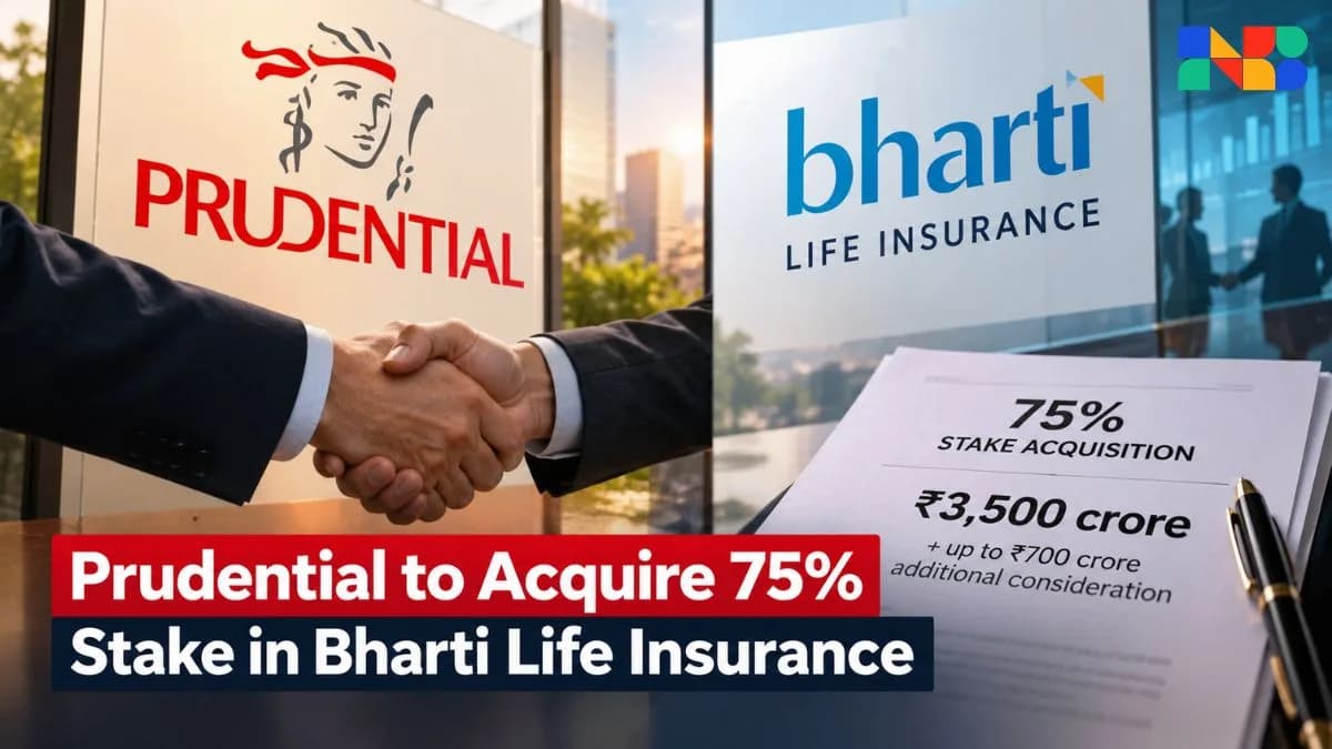Prudential’s ₹4,200-Crore Bharti Life Deal Secures CCI Approval