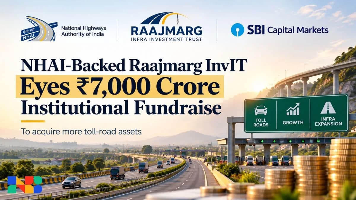 NHAI-Backed Raajmarg InvIT Plans ₹7,000 Crore Fundraise: Report