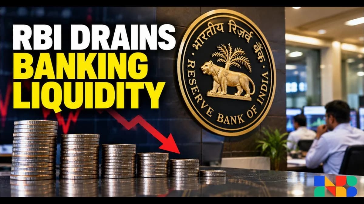 RBI Drains ₹75,026 Crore via VRRR: Inside the Aggressive Liquidity Flush