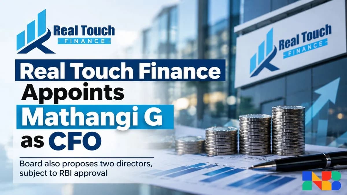Real Touch Finance Names New CFO: Will RBI Block Board Moves?