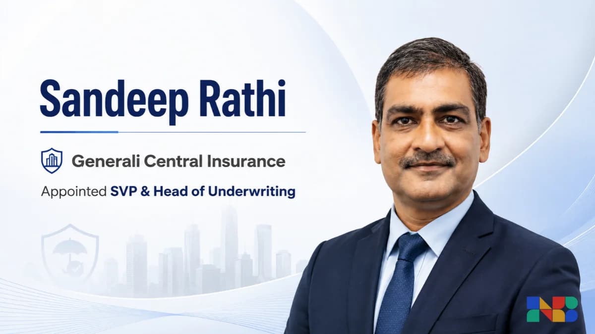 Sandeep Rathi Joins Generali Central: Why His Underwriting Role Matters?