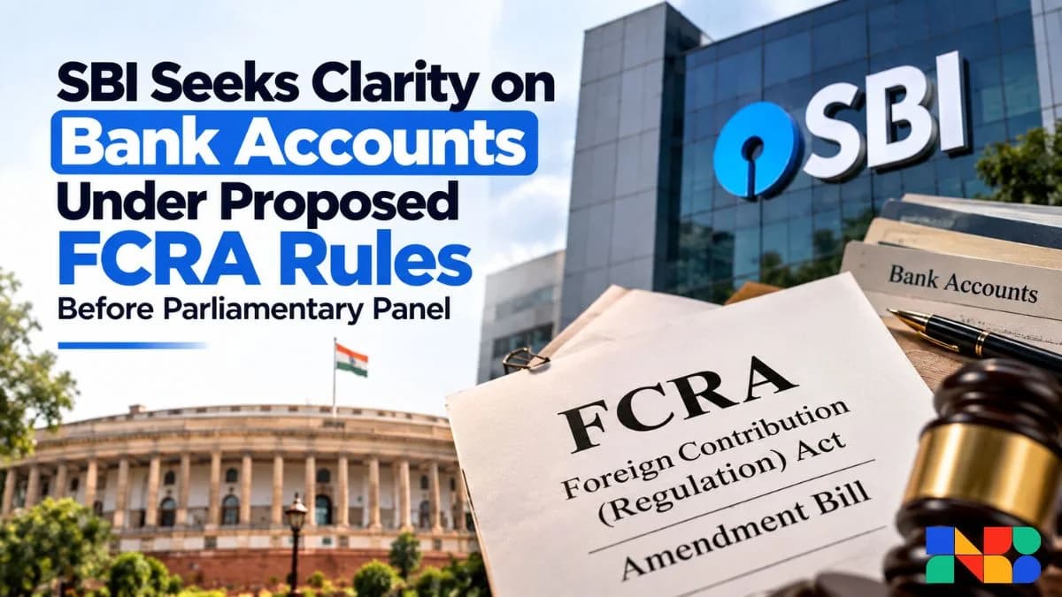SBI’s ₹23,000 Crore Warning: Will the FCRA Amendment Bill 2026 Freeze NGO Funds?