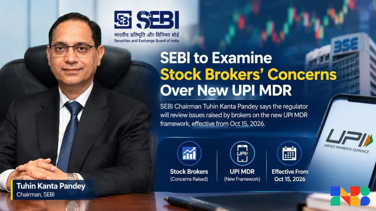 SEBI UPI MDR Rules: How the 0.02% Fee Hits Brokers and Investors