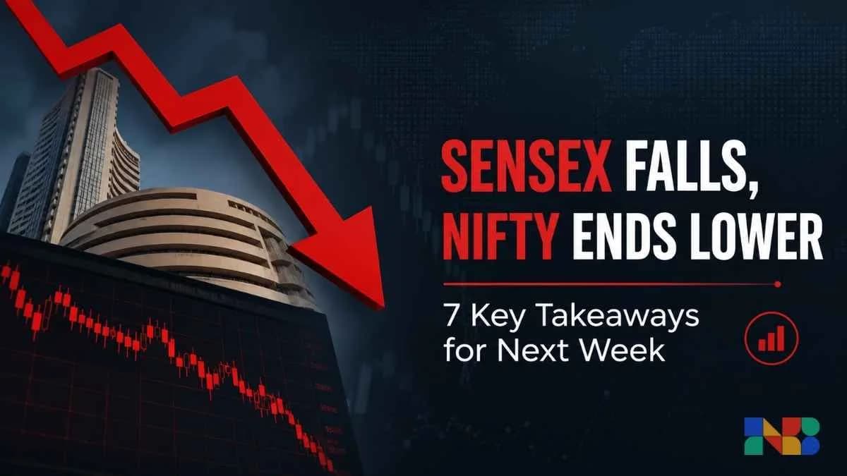 Sensex Falls 481 Points, Nifty Ends Near 24,553; 7 Key Takeaways for Next Week