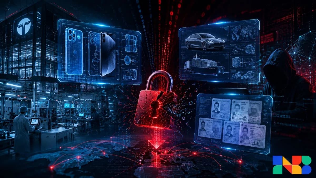 630 GB Leak, iPhone Secrets, Tesla Files: Tata Electronics Breach Raises Supply Chain Security Alarm