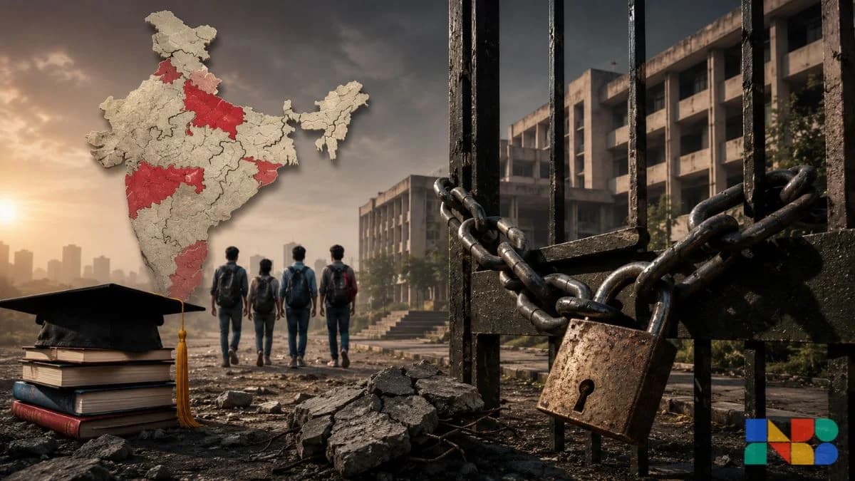 The Quiet Death of 58 Engineering Colleges Across India. What Nobody Told You