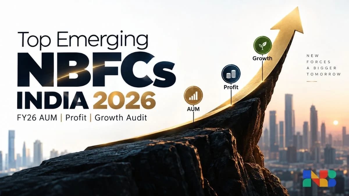 Top Emerging NBFCs India 2026: FY26 AUM, Profit & Growth Audit
