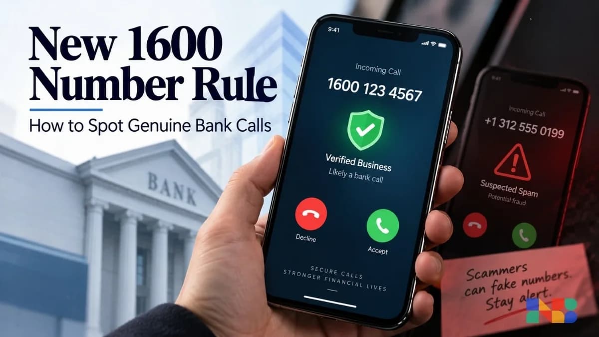 New TRAI 1600 Number Rule: How to Spot Genuine Bank Calls