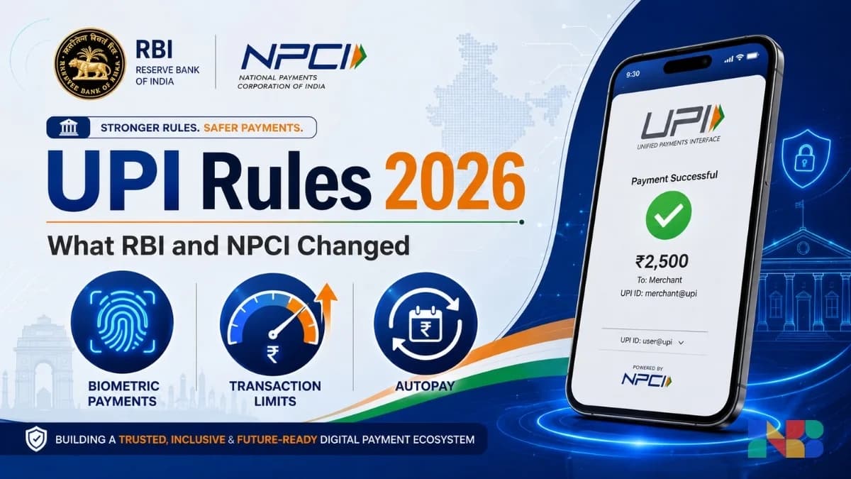 UPI Rules 2026: What RBI and NPCI Changed